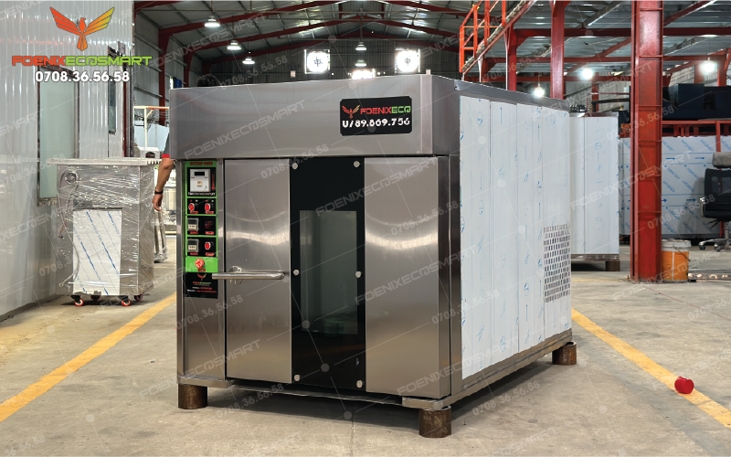Lò Nướng Bánh Mì Xoay 6 Khay Điện FOENIX ECO 18 Hình ảnh thực tế Lò Nướng Bánh Mì Xoay 6 Khay Điện FOENIX ECO-3