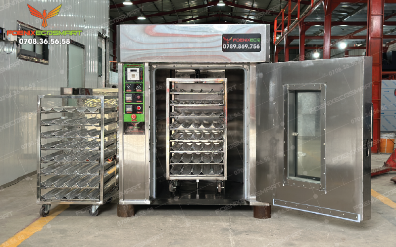 Lò Nướng Bánh Mì Xoay 8 Khay Dầu FOENIX ECO 16 Hình ảnh thực tế Lò Nướng Bánh Mì Xoay 8 Khay Dầu FOENIX ECO
