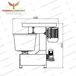 Máy Trộn Bột Bánh Bao 8kg 3 Phase FOENIX ENGINEERING 5 COI 8KG 1200X1200 2 1