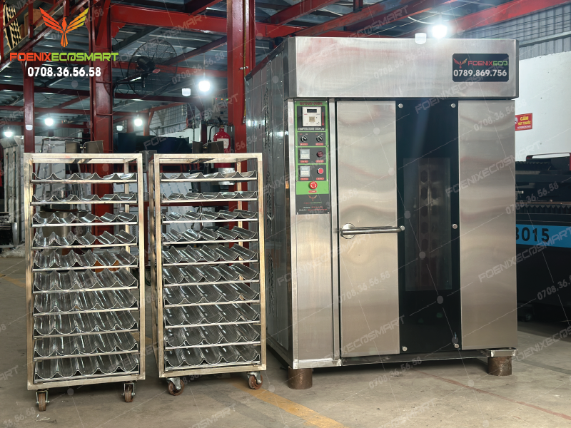 Lò Nướng Bánh Mì Xoay 10 Khay Điện Dầu FOENIX ECO 22 Hình ảnh giao hàng Lò Nướng Bánh Mì Xoay 10 Khay Điện Dầu FOENIX ECO-1
