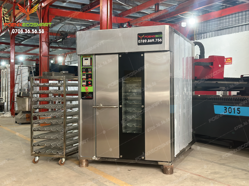Lò Nướng Bánh Mì Xoay 10 Khay Điện Dầu FOENIX ECO 17 Hình ảnh thực tế Lò Nướng Bánh Mì Xoay 10 Khay Điện Dầu FOENIX ECO-2