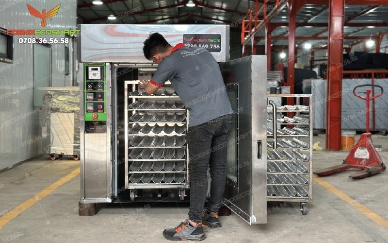 Lò Nướng Bánh Mì Xoay 8 Khay Dầu FOENIX ECO 21 Hình ảnh giao hàng Lò Nướng Bánh Mì Xoay 8 Khay Dầu FOENIX ECO-1