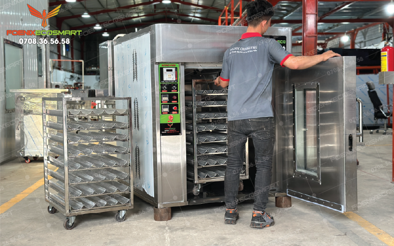 Lò Nướng Bánh Mì Xoay 8 Khay Điện Dầu FOENIX ECO 21 HÌnh ảnh giao hàng Lò Nướng Bánh Mì Xoay 8 Khay Điện Dầu FOENIX ECO-1