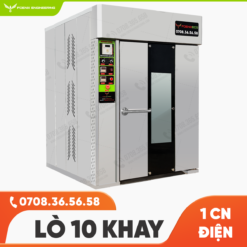 Lò Nướng Bánh Mì Xoay 10 Khay Điện FOENIX ECO 2 Lò nướng xoay điện 10 khay Foenix Eco