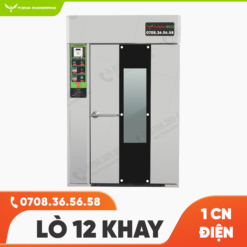 Lò nướng bánh mì xoay 12 khay điện Foenix Eco