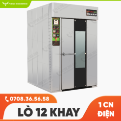 Lò Nướng Bánh Mì Xoay 12 Khay Điện FOENIX ECO 2 Lò xoay điện 12 khay Foenix Eco