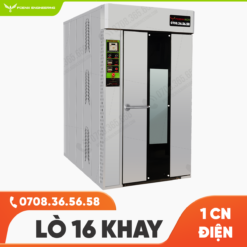 Lò nướng công nghiệp xoay điện 16 khay Foenix Eco