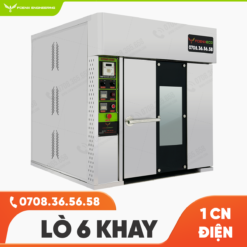 Lò nướng công nghiệp 6 khay điện Foenix Eco