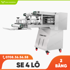 Máy se bột 4 lô 2 băng Foenix Eco
