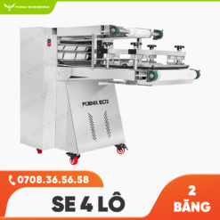 Máy se 4 lô 2 băng Foenix Eco