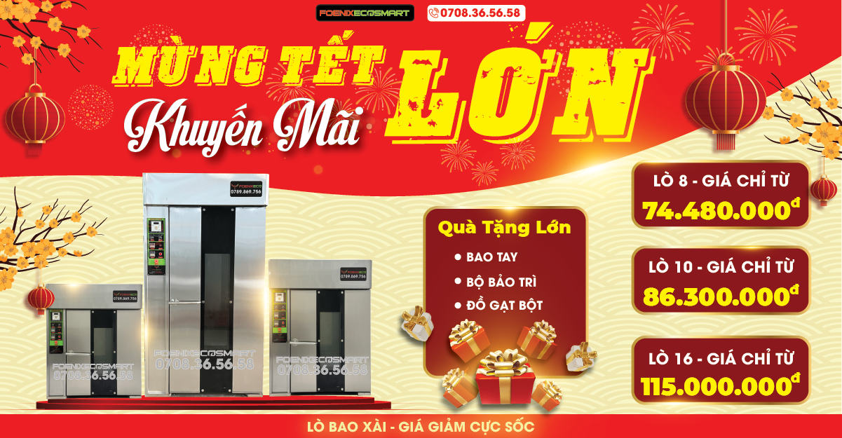 Lò Nướng Xoay – Giảm Giá Khủng Lên Đến 30% 1 Siêu Khuyến Mãi Đặc Biệt - Lò Nướng Bánh Mì Chỉ Từ 74 triệu đồng