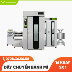 Dây chuyền 16 khay sản xuất 1 Foenix Eco
