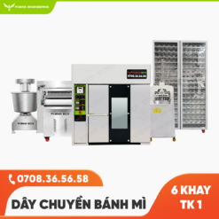 Dây chuyền 6 khay tiết kiệm 1 Foenix Eco