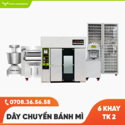 Dây chuyền 6 khay tiết kiệm 2 Foenix Eco