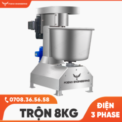 Máy Trộn Bột Bánh Bao 8kg 3 Phase FOENIX ENGINEERING 2 Máy trộn bột 8kg Foenix Engineering điện 3 pha