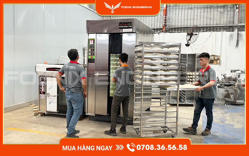 Tổng hợp các dòng lò nướng bánh mì công nghiệp mới nhất 2024 tại FOENIX