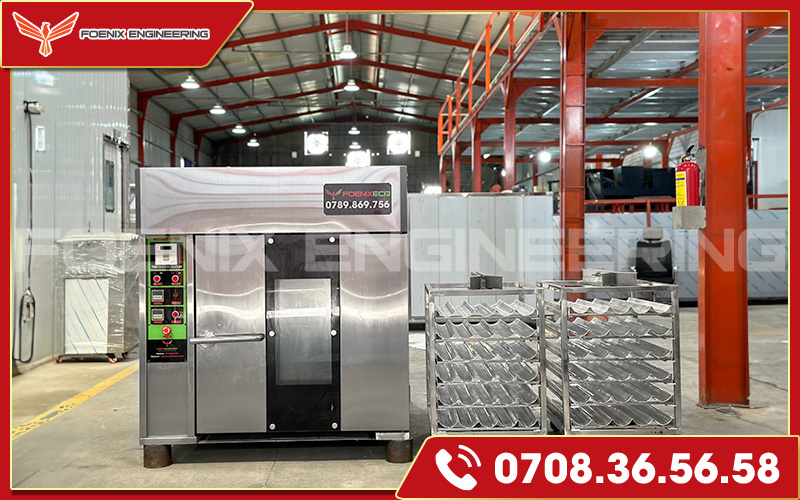Thiết kế hiện đại, công suất lớn lò nướng bánh công nghiệp