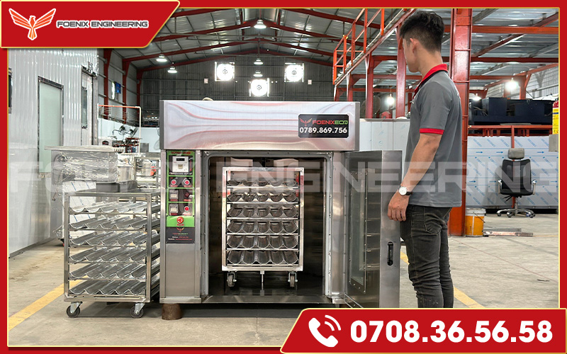 Lò Nướng Bánh Mì Xoay lò nướng bánh công nghiệp