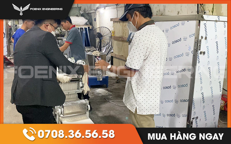 Khách Hàng Feedback Máy Làm Mì Tươi 4 Ụ Foenix Engineering 6 Người dùng đánh giá máy làm mì tươi 4 ụ FOENIX ENGINEERING như thế nào?