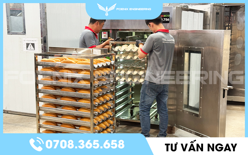 Lò nướng bánh mì xoay lò nướng bánh mì xoay