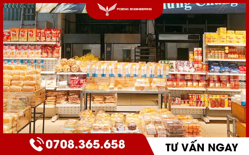 Các chuỗi cửa hàng bánh mì lớn lò nướng bánh mì