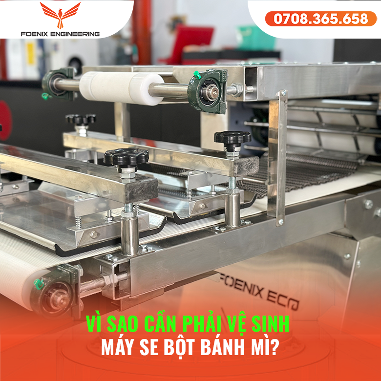 Mẹo vệ sinh máy se bột bánh mì hiệu quả, đơn giản 2 Vì sao cần phải vệ sinh máy se bột bánh mì?