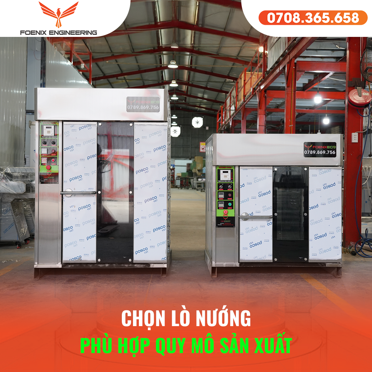 Cách nướng bánh mì ngon với lò nướng Foenix chuẩn nhiệt độ, bánh đẹp 41 Chọn lò nướng bánh mì phù hợp quy mô sản xuất