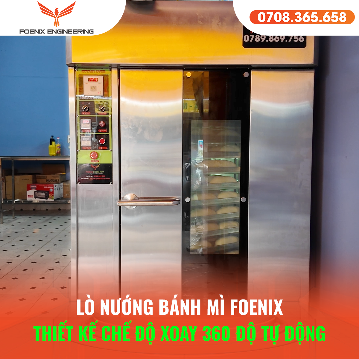 Cách nướng bánh mì ngon với lò nướng Foenix chuẩn nhiệt độ, bánh đẹp 43 Nên chọn lò nướng bánh mì công nghiệp nào?