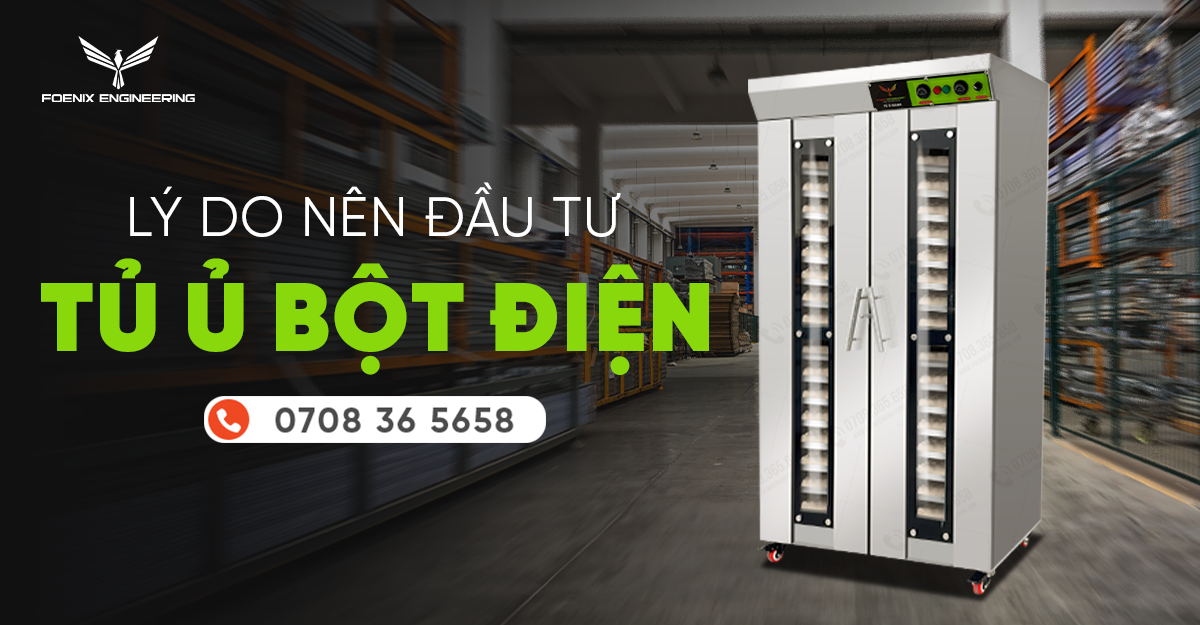 Lợi ích khi dùng tủ ủ bột bánh mì