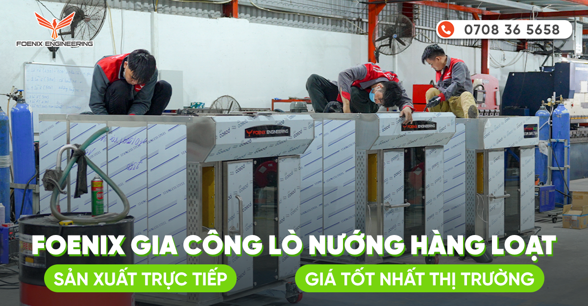 Tình hình sản xuất lò nướng công nghiệp tại Foenix