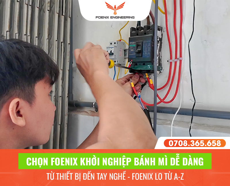 Tặng Khóa Học Làm Bánh Mì Khi Mua Trọn Bộ Dây Chuyền Tại Foenix Khởi Nghiệp Dễ Dàng 5 Đơn vị đồng hành cùng lò bánh mì
