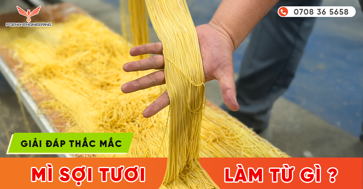 Sợi mì được làm từ gì? Khám phá nguyên liệu trong từng sợi mì 1 Giải đáp sợi mì làm từ gì?