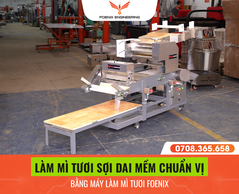 Sợi mì được làm từ gì? Khám phá nguyên liệu trong từng sợi mì 4 Thiết bị làm mì sợi tươi chuẩn vị