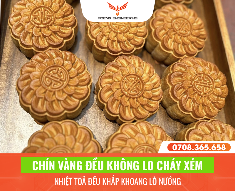 Từ năng suất đến chất lượng: Tại sao lò 16 khay phù hợp để nướng bánh trung thu? 41 Lò nướng bánh trung thu đẹp