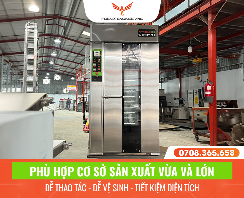 Từ năng suất đến chất lượng: Tại sao lò 16 khay phù hợp để nướng bánh trung thu? 42 Lò nướng bánh trung thu phù hợp cơ sở sản xuất lớn