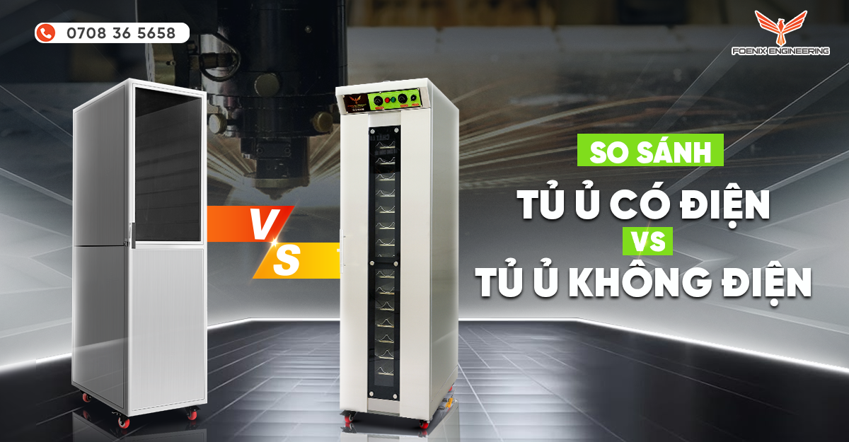 So sánh tủ ủ có điện và tủ ủ không điện
