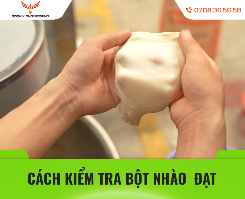Cách nhận biết bột nhào đạt chuẩn bằng cối trộn đơn giản 41 Cách kiểm tra bột nhào đạt chuẩn