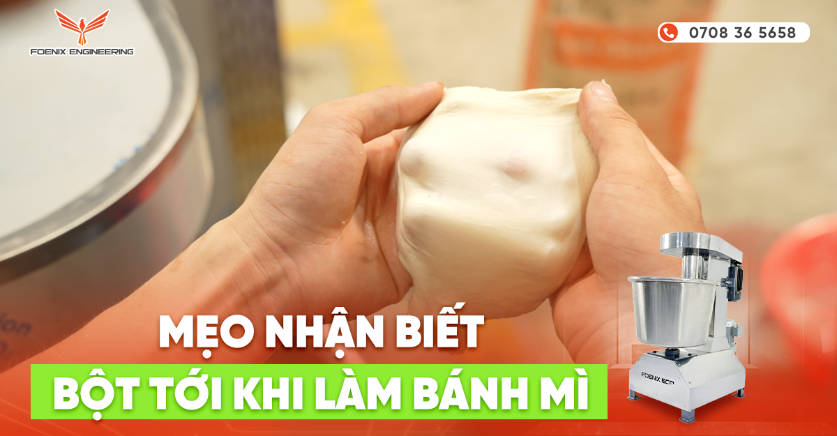 Cách nhận biết bột nhào đạt chuẩn