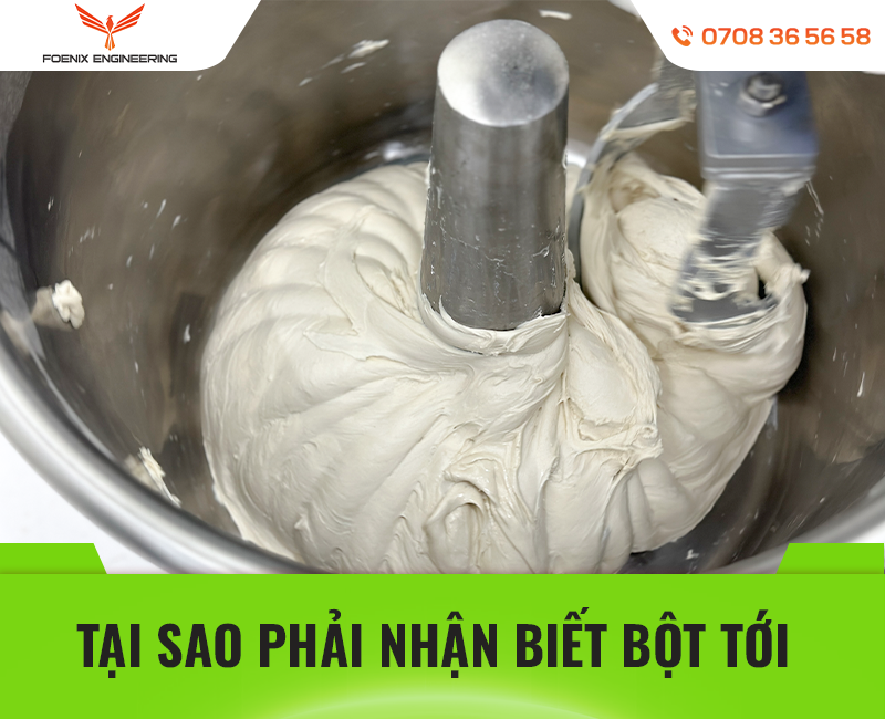 Cách nhận biết bột nhào đạt chuẩn bằng cối trộn đơn giản 2 Tại sao cần phải nhận biết bột nhào đạt chuẩn