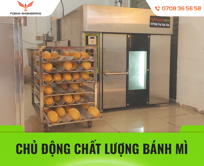 Lợi ích đầu tư thiết bị làm bánh mì hiện đại
