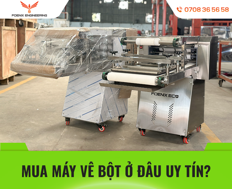 Đầu tư máy vê bột: Giải pháp bền vững tiệm bánh mì hiện đại 42 Mua máy se bột bánh mì ở đâu uy tín?
