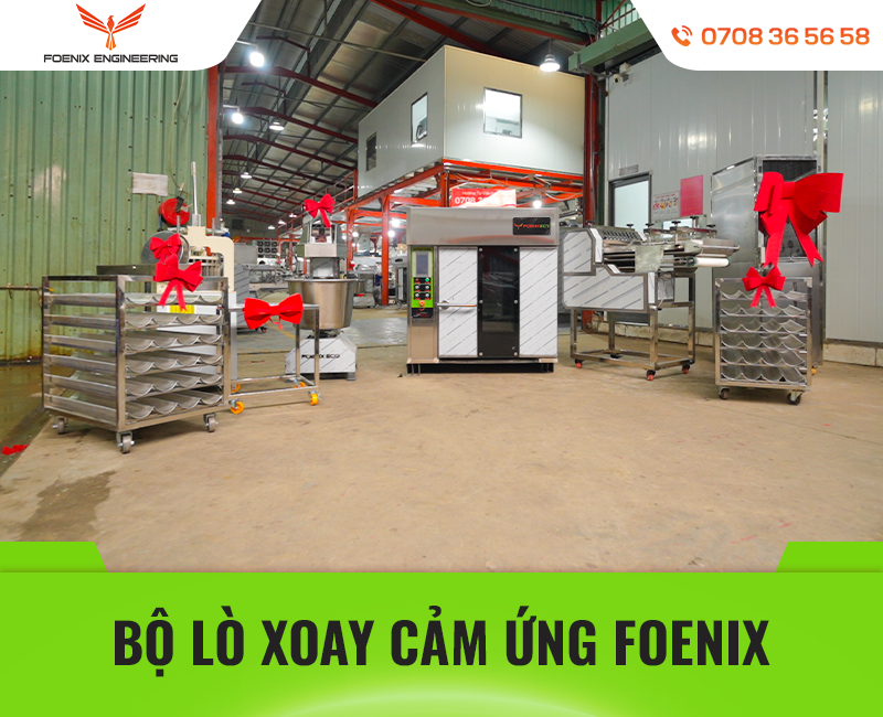 Mở lò bánh mì hồi vốn nhanh với bộ lò xoay cảm ứng chỉ 123TR 2 Bộ lò xoay cảm ứng ưu đãi hấp dẫn