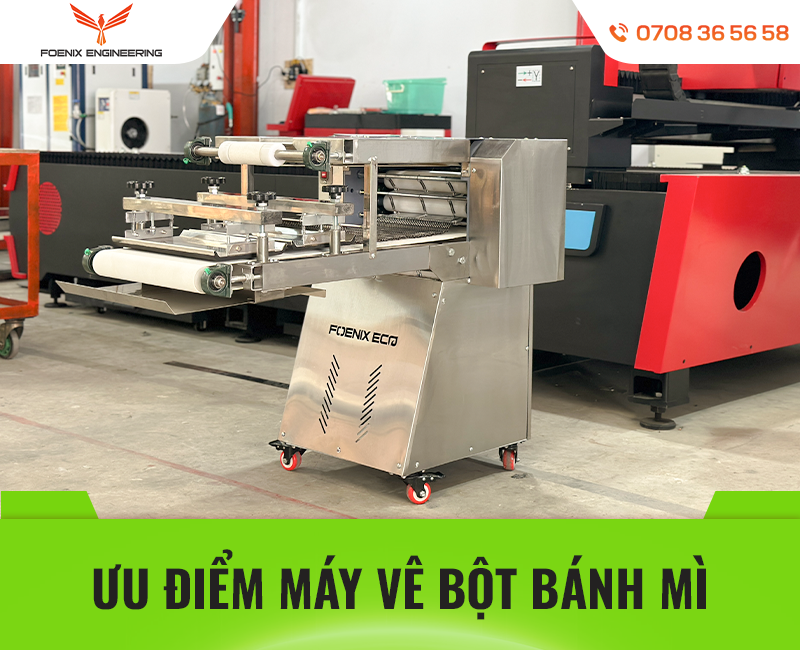 Đầu tư máy vê bột: Giải pháp bền vững tiệm bánh mì hiện đại 41 Ưu điểm máy vê bột bánh mì