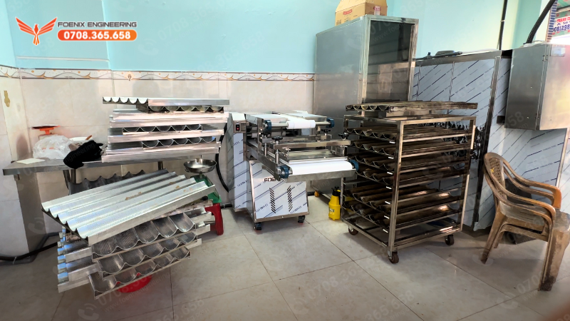 Gen Z mở lò bánh mì kết hợp xe bánh mì ~1000 ổ/ngày của mẹ 44 Bộ lò nướng bánh mì tiết kiệm diện tiết